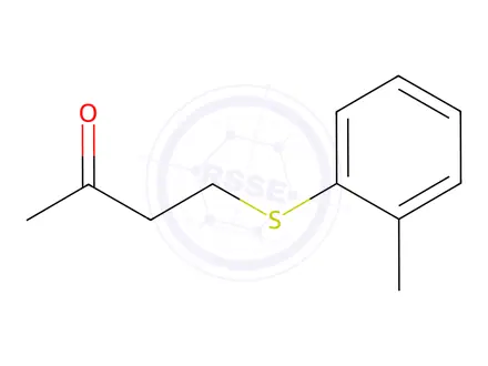 Chemical structure of 4-(O-tolylthio)butan-2-one