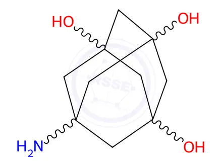 Chemical structure of Vildagliptin Impurity 80