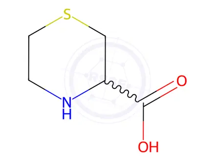 Chemical structure of Thiomorpholine-3-carboxylic acid