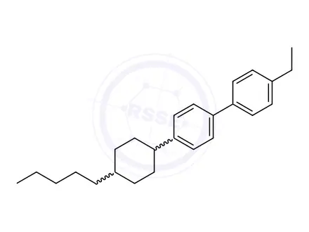 Chemical structure of 4-Ethyl-4'-(4-pentylcyclohexyl)-1,1'-biphenyl