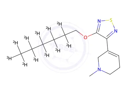 Chemical structure of Xanomeline-d11