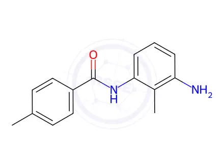 Chemical structure of N-(3-Amino-2-methylphenyl)-4-methylbenzamide