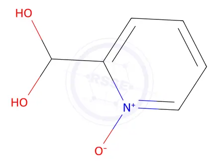 Chemical structure of 2-(Dihydroxymethyl)pyridine 1-oxide