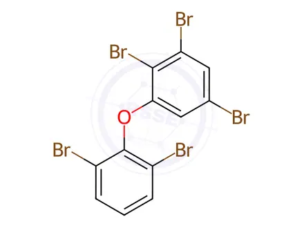 Chemical structure of 2,2',3,5,6'-Pentabromodiphenyl ether