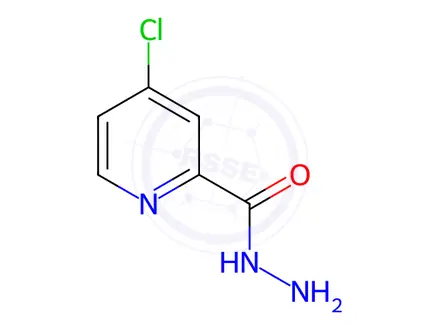 Chemical structure of 4-Chloropicolinohydrazide