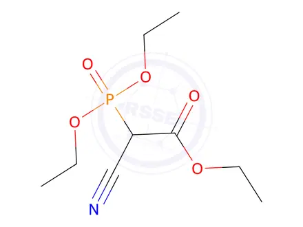 Chemical structure of Ethyl 2-cyano-2-(diethoxyphosphoryl)acetate