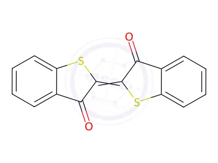 Chemical structure of (2E)-Δ2,2'-Bi[benzo[b]thiophene-3(2H)-one]