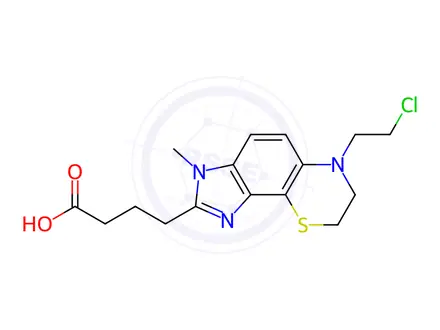 Chemical structure of Bendamustine USP Related Compound G