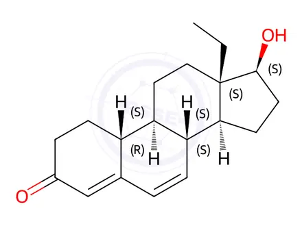 Chemical structure of Levonorgestrel Impurity 46