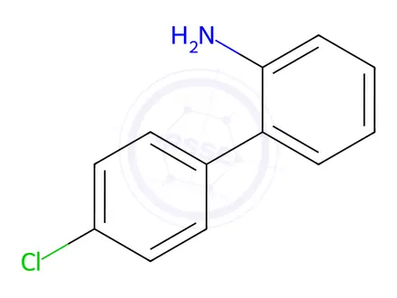 Chemical structure of 4'-Chlorobiphenyl-2-ylamine