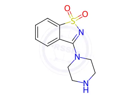 Chemical structure of Ziprasidone Impurity 12
