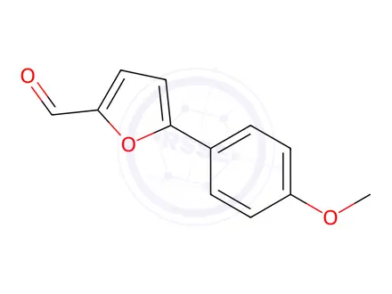 Chemical structure of 5-(4-METHOXY-PHENYL)-FURAN-2-CARBALDEHYDE