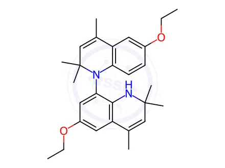 Chemical structure of Ethoxyquin Dimer