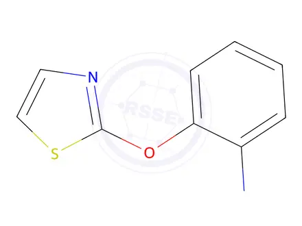 Chemical structure of 2-(1,3-Thiazol-2-yloxy)aniline