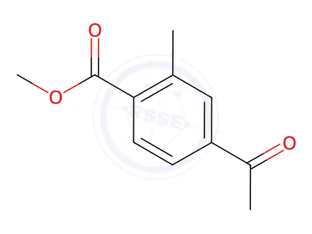 Chemical structure of Methyl 4-acetyl-2-Methylbenzoate