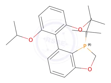 Chemical structure of (R)-3-(tert-butyl)-4-(2,6-diisopropoxyphenyl)-2,3-dihydrobenzo[d][1,3]oxaphosphole