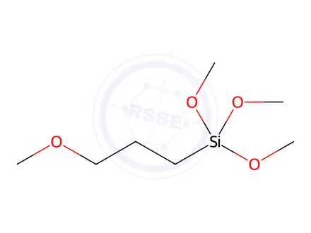 Chemical structure of 3-(METHOXY)PROPYLTRIMETHOXYSILANE