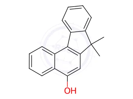 Chemical structure of 7,7-Dimethyl-7H-benzo[c]fluoren-5-ol