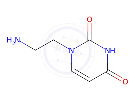 Chemical structure of 1-(2-AMino-ethyl)-1H-pyriMidine-2,4-dione