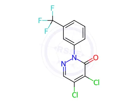 Chemical structure of Norflurazon Impurity 2