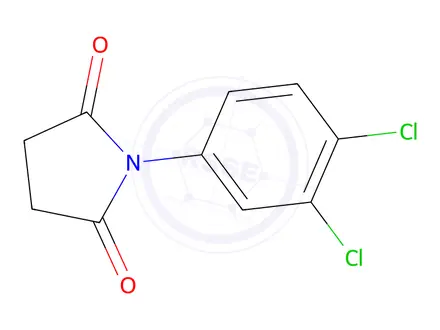 Chemical structure of 1-(3,4-Dichlorophenyl)pyrrolidine-2,5-dione
