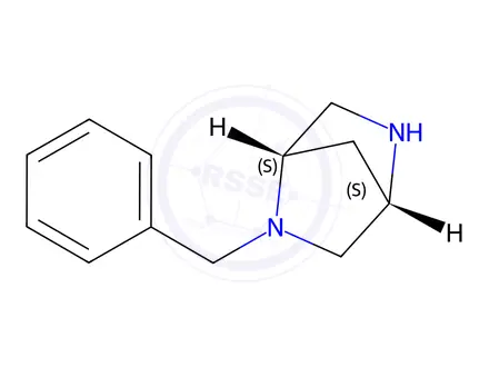 Chemical structure of (1S,4S)-2-Benzyl-2,5-diazabicyclo[2.2.1]heptane Dihydrobromide
