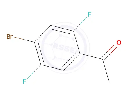 Chemical structure of 4'-Bromo-2',5'-difluoroacetophenone