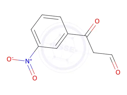 Chemical structure of 3-(3-Nitrophenyl)-3-oxopropanal