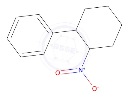 Chemical structure of (2-Nitrocyclohexyl)benzene