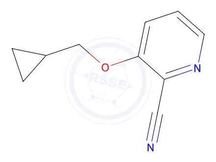 Chemical structure of 3-(Cyclopropylmethoxy)picolinonitrile