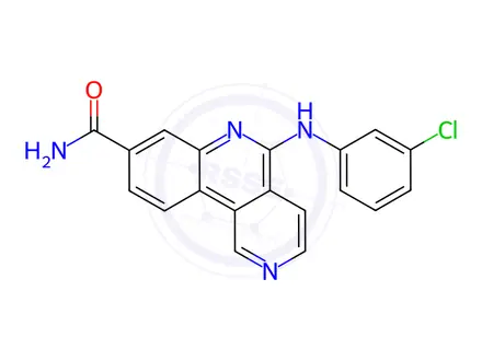 Chemical structure of Silmitasertib Impurity 50