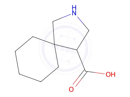 Chemical structure of 2-Azaspiro[4.5]decane-4-carboxylic Acid