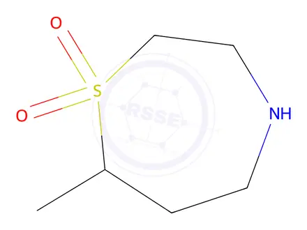 Chemical structure of 7-Methyl-1,4-thiazepane-1,1-dione