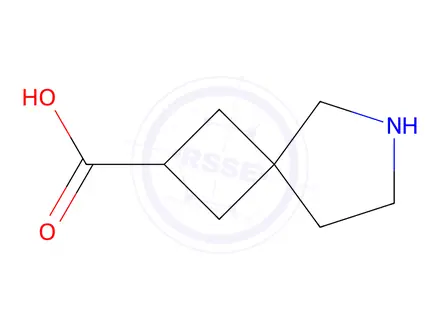Chemical structure of 6-Azaspiro[3.4]octane-2-carboxylic acid