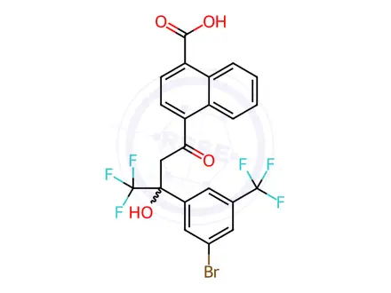 Chemical structure of Afoxolaner Impurity 46
