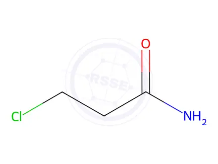 Chemical structure of 3-Chloropropanamide