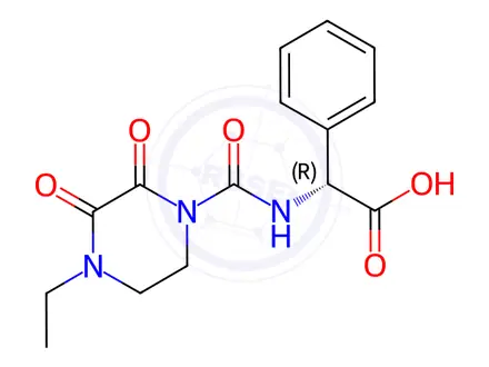 Chemical structure of Piperacillin EP Impurity G