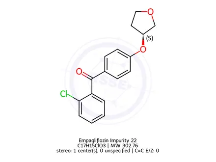 Chemical structure of Empagliflozin Impurity 559