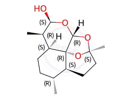Chemical structure of Deoxy-Didroartemisinin