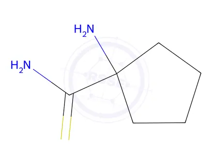 Chemical structure of 1-Aminocyclopentane-1-carbothioamide