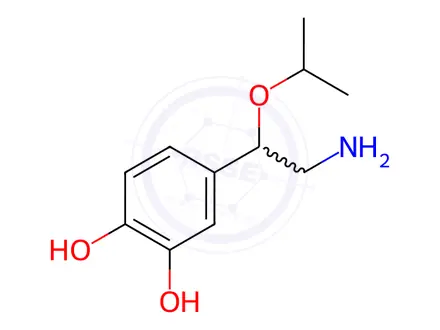 Chemical structure of Norepinephrine Impurity 174