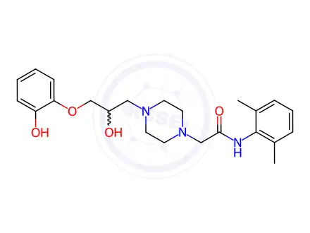 Chemical structure of Ranolazine Impurity 22