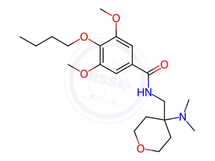 Chemical structure of Opiranserin