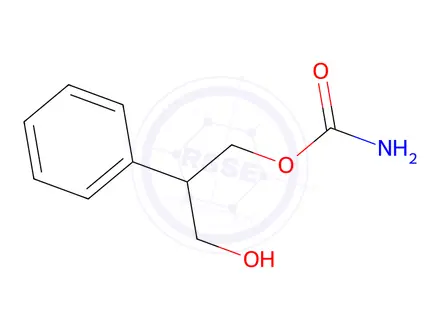 Chemical structure of Hydroxy-2-phenylpropyl Carbamate