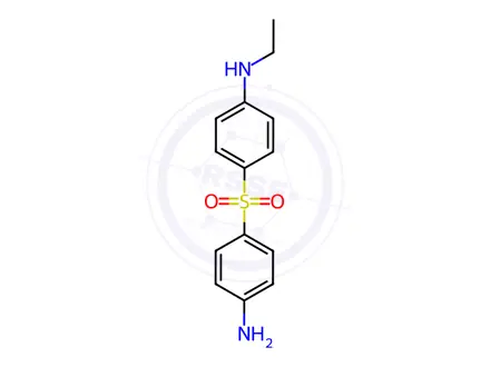 Chemical structure of N-Ethyl[4,4'-sulfonylbis(benzenamine)]