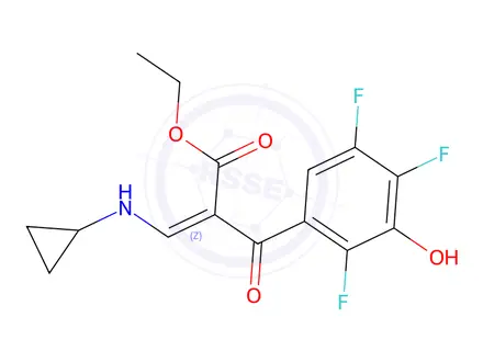 Chemical structure of Moxifloxacin impurity 199