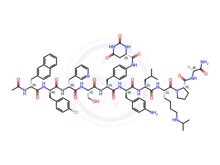 Chemical structure of Degarelix Impurity 22