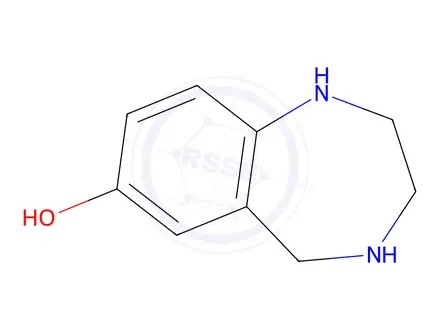 Chemical structure of 2,3,4,5-Tetrahydro-1H-benzo[E][1,4]diazepin-7-ol