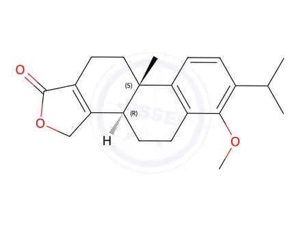 Chemical structure of Triptophenolide Methyl Ether