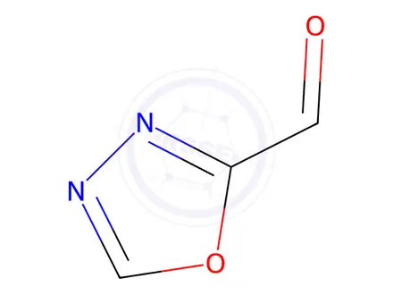 Chemical structure of 1,3,4-oxadiazole-2-carbaldehyde